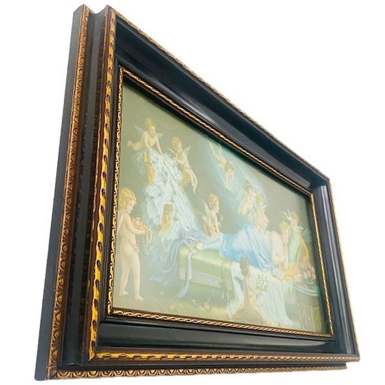 Image 1 of Barok schilderij rococo elfjes