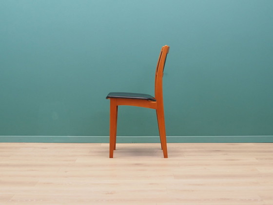 Image 1 of Set van vier beukenhouten stoelen, Deens ontwerp, 1970S, Productie: Denemarken