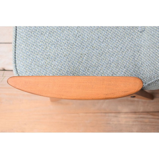 Image 1 of Fauteuil vintage lichtgroen van J. Chierowski voor Dolnoslaska Meubelfabriek Swiebodzice, Polen, jaren 1960