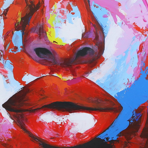 Schilderij "I See You" 70Cm X 100Cm 