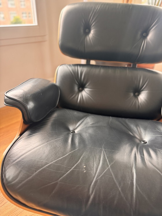 Image 1 of Charles Eames Miller lounge stoel met Ottoman 50 editie