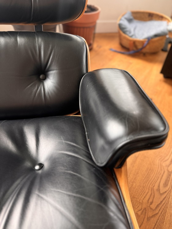 Image 1 of Charles Eames Miller lounge stoel met Ottoman 50 editie