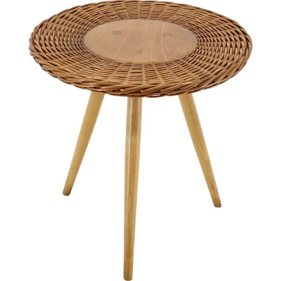 Image 1 of Vintage bijzettafel van Jan Kalous voor Uluv, Tsjecho-Slowakije 1970