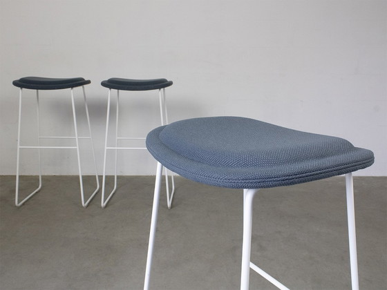 Image 1 of Set Cappellini High Pad Stools by Jasper Morrison ( 4 )