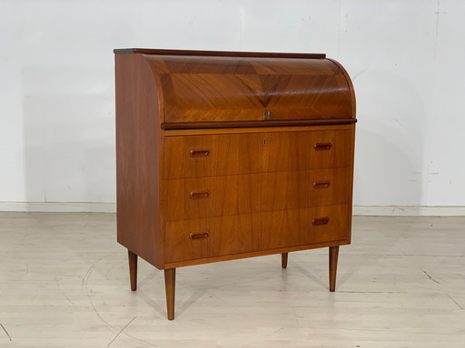 Mid Century hoekkast ladekast vintage