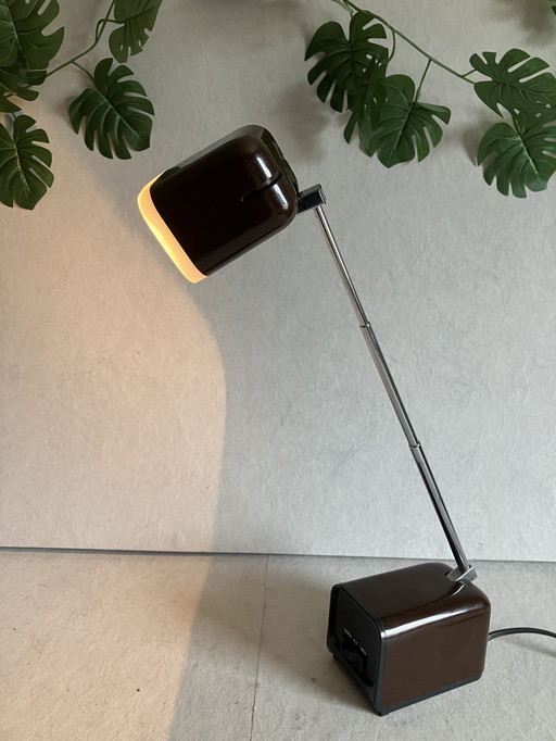 Vintage Telescoop Bureaulamp Hustadt Leuchten Duitsland 