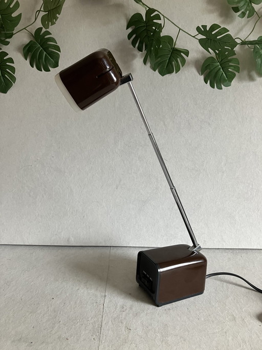 Vintage Telescoop Bureaulamp Hustadt Leuchten Duitsland 