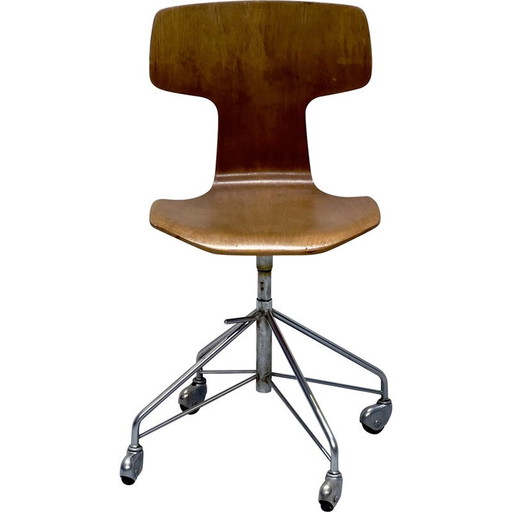 Vintage draaistoelen model 3113 van Arne Jacobsen voor Fritz Hansen, 1960