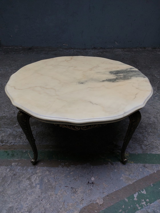 Image 1 of Vintage marble coffee table