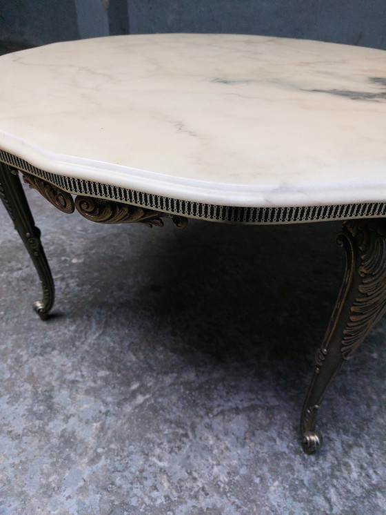 Image 1 of Vintage marble coffee table