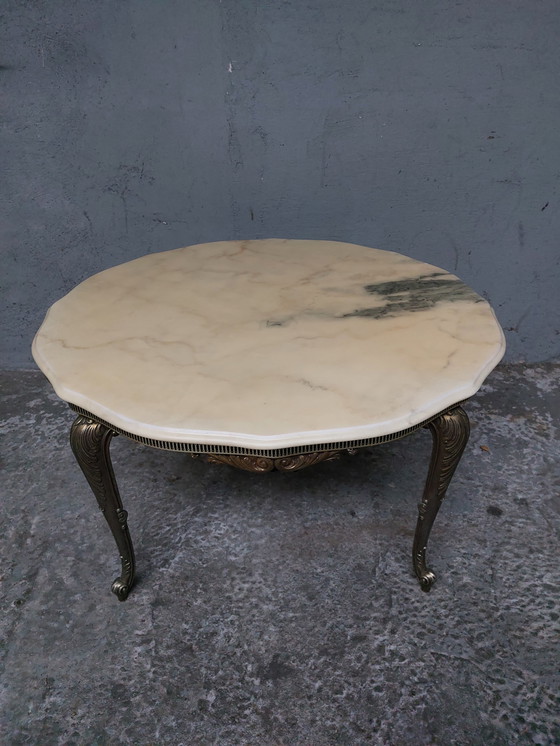 Image 1 of Vintage marble coffee table