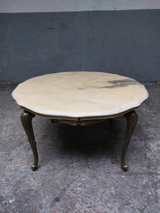 Image 1 of Vintage marble coffee table