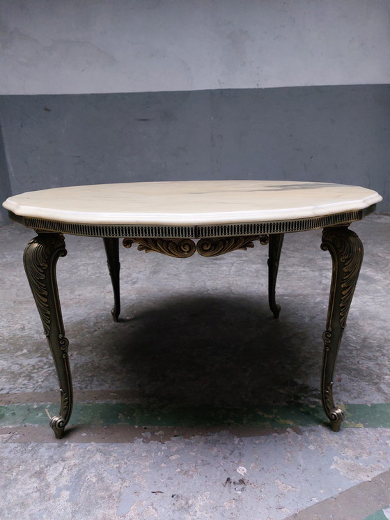 Image 1 of Vintage marble coffee table