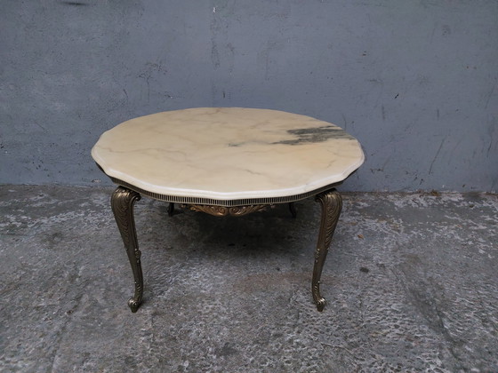 Image 1 of Vintage marble coffee table