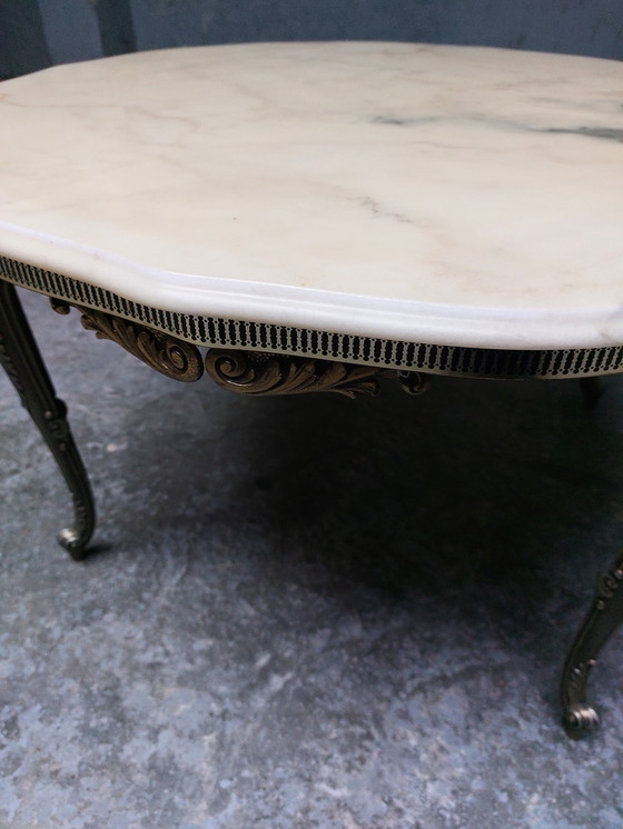 Image 1 of Vintage marble coffee table