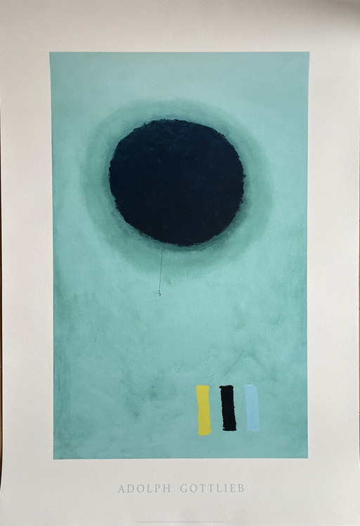 Adolph Gottlieb (1903-1974), Vert, 1964, Copyright Adolph And Esther Gottlieb Foundation/Sabam België 2001