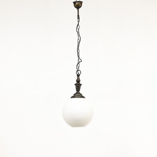 Antieke Opaline Hanglamp