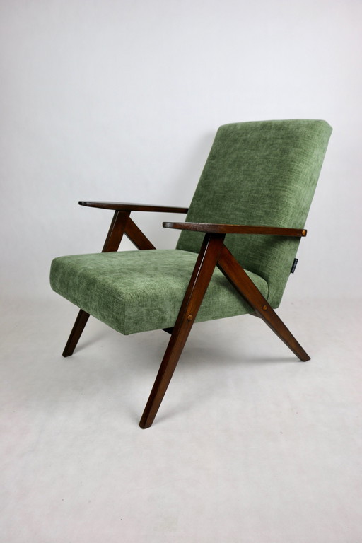 Vintage Olijfgroene Model B-310 Fauteuil, 1970S - Set van 2 Fauteuils