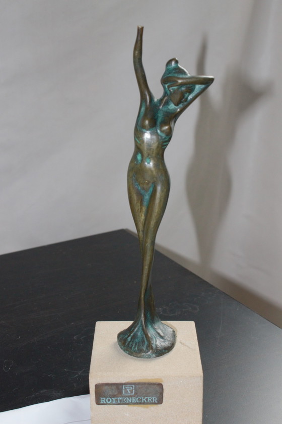 Image 1 of Rottenecker bronzen beeld