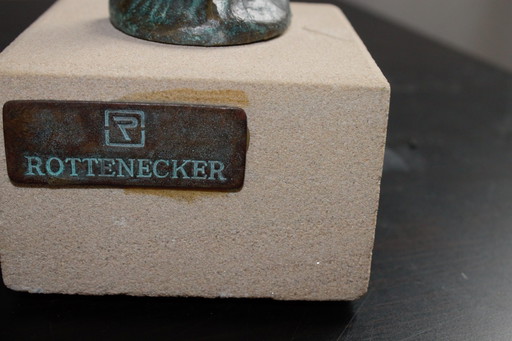 Rottenecker bronzen beeld