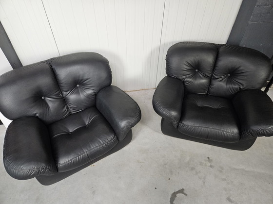 Image 1 of Vintage Italiaanse Fauteuils, Set Van 2