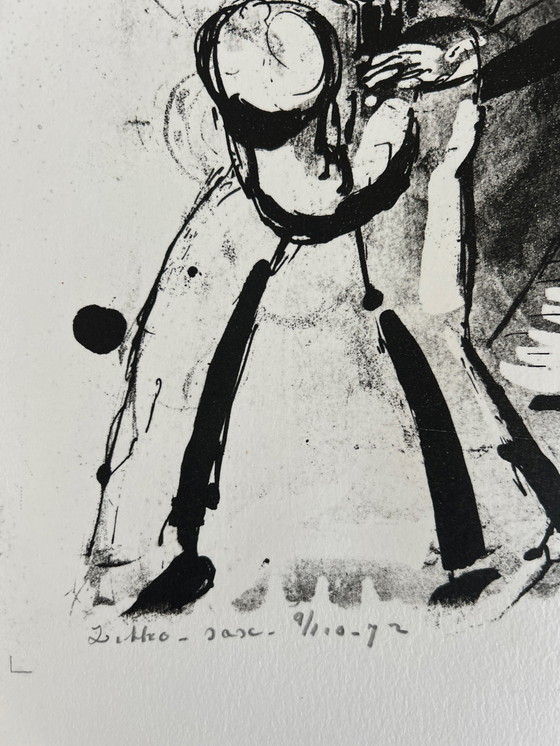 Image 1 of Lithografie Willem Motz - Sax