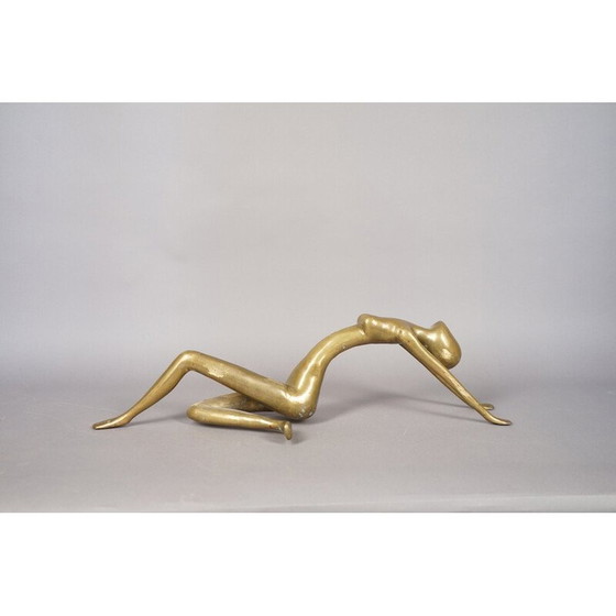 Image 1 of Vintage bronzen en messing sculptuur, Zweden 1970