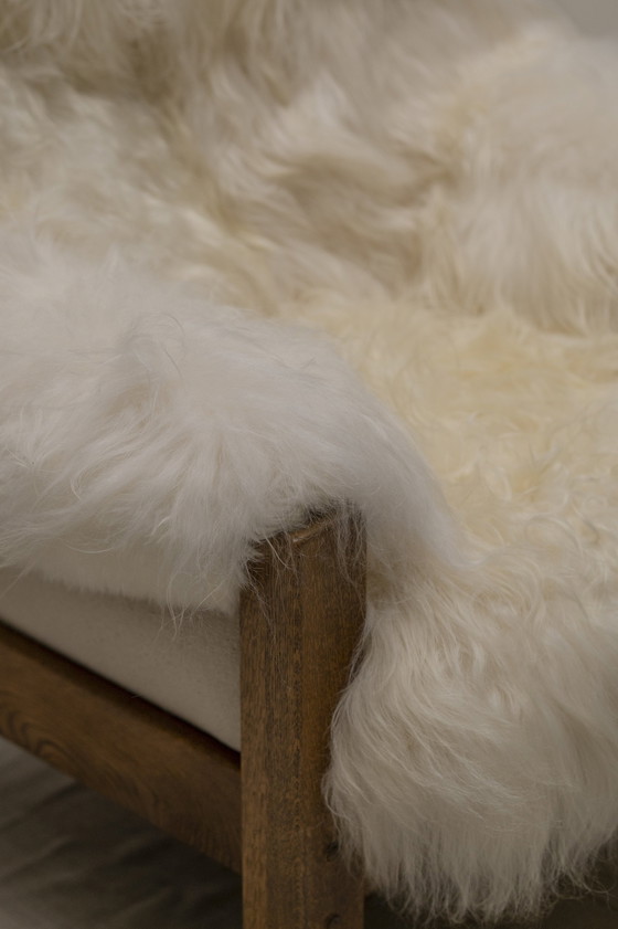 Image 1 of Fauteuil 'Yeti' in schapenbekleding