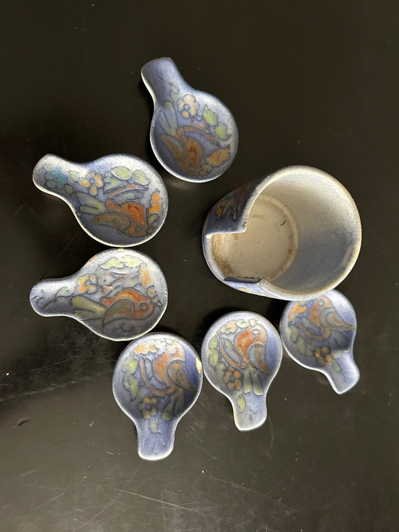 Image 1 of Individuele keramische asbakken 1970