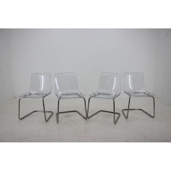 Image 1 of Set van 4 vintage eetkamerstoelen van IKEA, jaren 1990