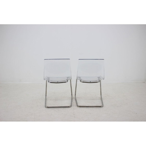 Image 1 of Set van 4 vintage eetkamerstoelen van IKEA, jaren 1990