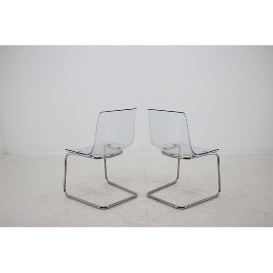 Image 1 of Set van 4 vintage eetkamerstoelen van IKEA, jaren 1990