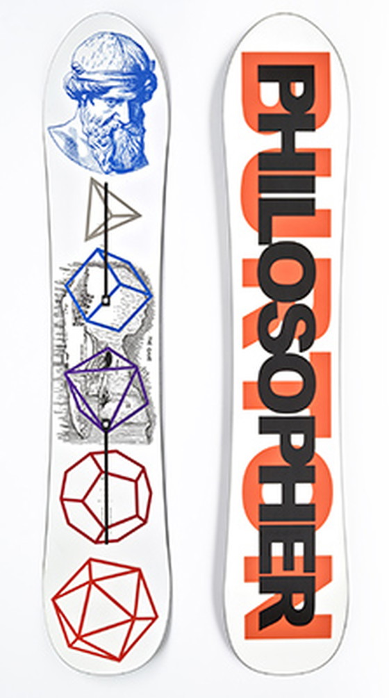 Image 1 of Jeff Koons Philosopher Snowboard