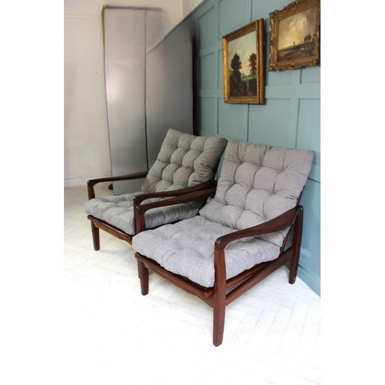 Image 1 of Paar Mid Century fauteuils van R W Toothill