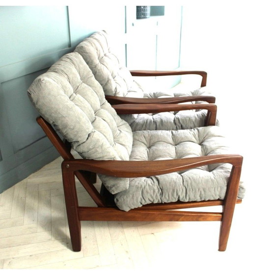 Image 1 of Paar Mid Century fauteuils van R W Toothill