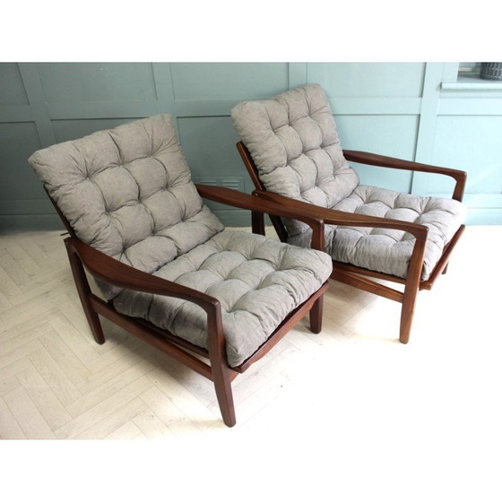 Image 1 of Paar Mid Century fauteuils van R W Toothill