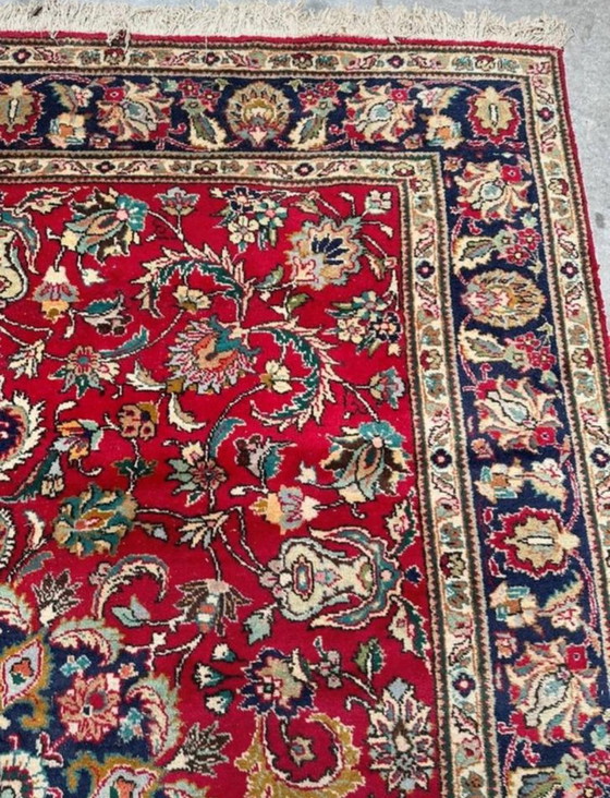 Image 1 of Handgeknoopt Tapijt 250Cm X 355Cm Kleed Perzisch Oriënt Scheerwol Oosterse 