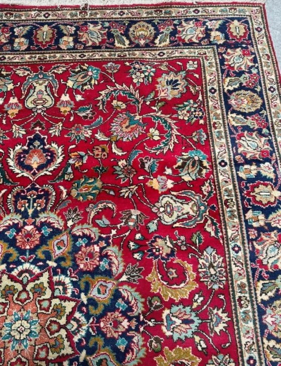 Image 1 of Handgeknoopt Tapijt 250Cm X 355Cm Kleed Perzisch Oriënt Scheerwol Oosterse 