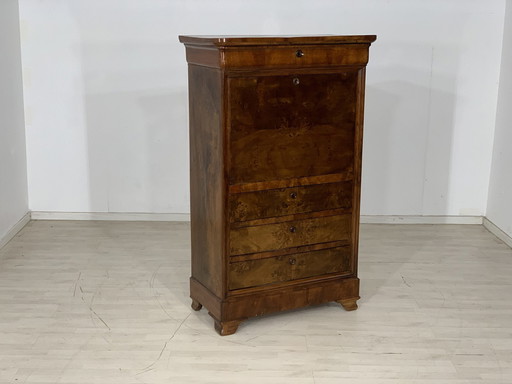 Antieke ladenkast secretaire schrijftafel heren ladenkast rond 1900