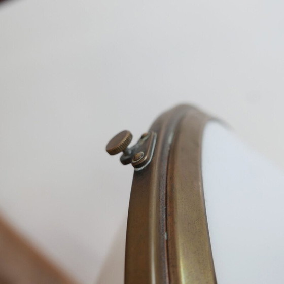 Image 1 of Vintage tweekleurige opaline hanglamp, Frankrijk 1930