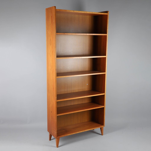 Vintage teakhouten boekenkast Hoogte 200cm 1960 DK