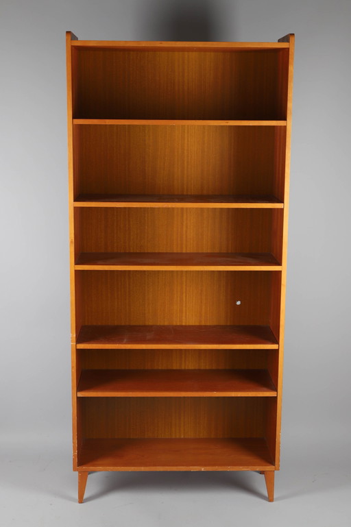 Vintage teakhouten boekenkast Hoogte 200cm 1960 DK