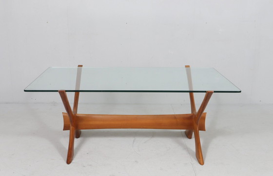 Image 1 of Salontafel van Fredrik Schriever-Abeln voor Örebro Glas, Zweden, 1960