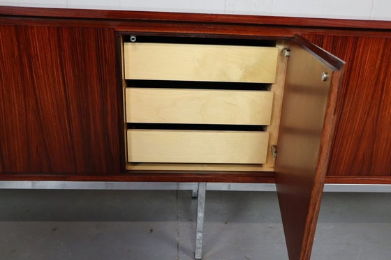 Image 1 of Minimalist Rosewood Sideboard Produced By 'Meubelfabriek Aurora ' 1967, Belgium