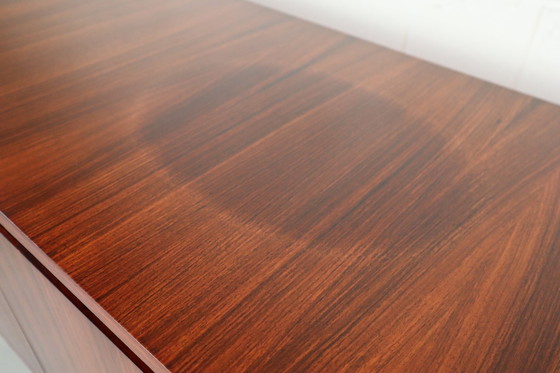 Image 1 of Minimalist Rosewood Sideboard Produced By 'Meubelfabriek Aurora ' 1967, Belgium