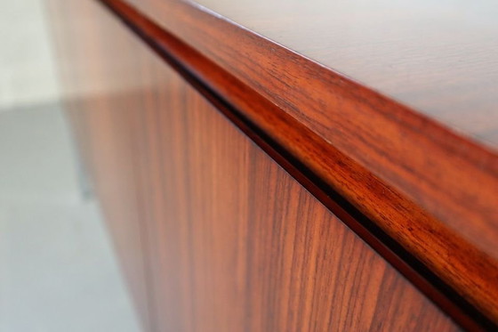 Image 1 of Minimalist Rosewood Sideboard Produced By 'Meubelfabriek Aurora ' 1967, Belgium