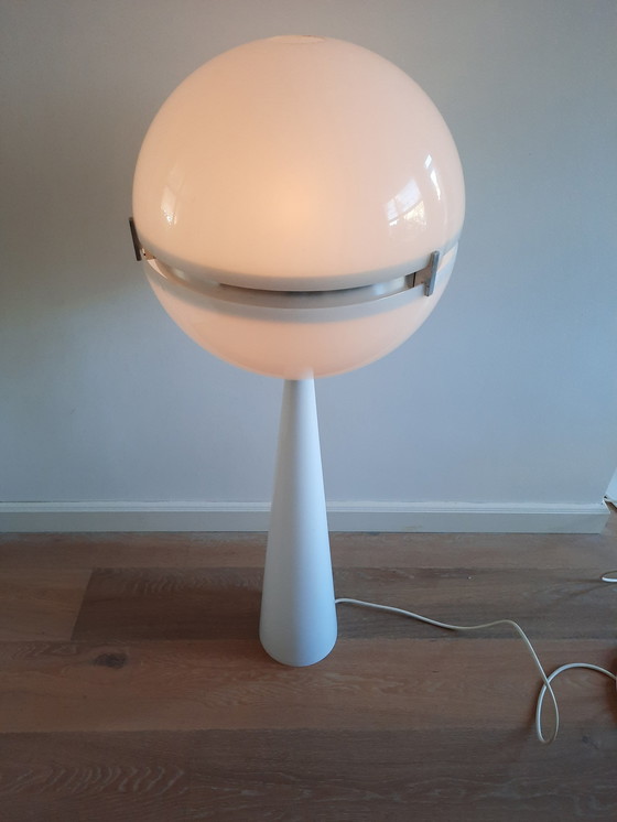 Image 1 of Vintage Space Age Vloerlamp Italiaans Design 