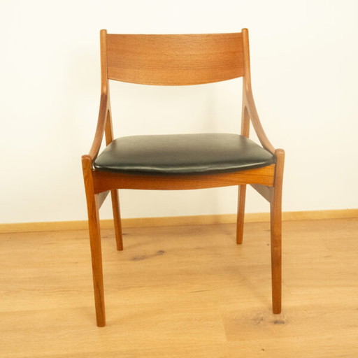 Teakhouten fauteuil uit 1960: Deens ontwerp door Vestervik Eriksen voor Tromborg