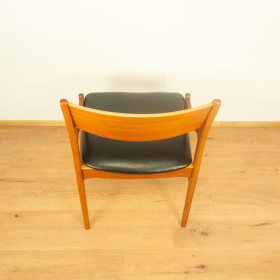 Image 1 of Teakhouten fauteuil uit 1960: Deens ontwerp door Vestervik Eriksen voor Tromborg