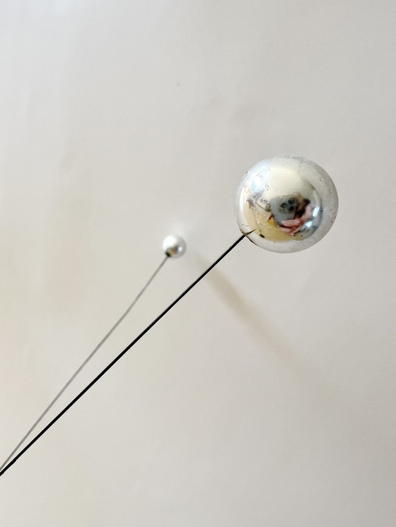 Image 1 of Laurids Lønborg Silver Kinetic Ball Sculpture